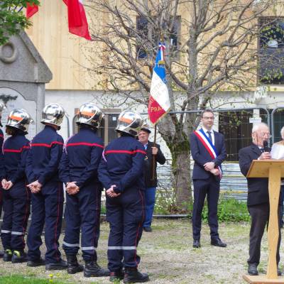 Cérémonie du 8 mai 2023 à Praz-sur-Arly - Sylvie Bessy