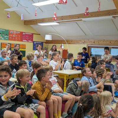 Présentation du tome 3 de la BD Les aventures de Quentin et Louis à l'école primaire des Éterlous, le 30 juin 2023 - Marie-Anaïs Lien