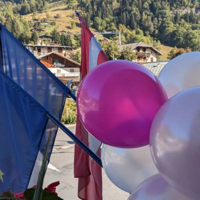 Octobre rose 2023 : la mairie en rose - Marie-Anaïs Lien
