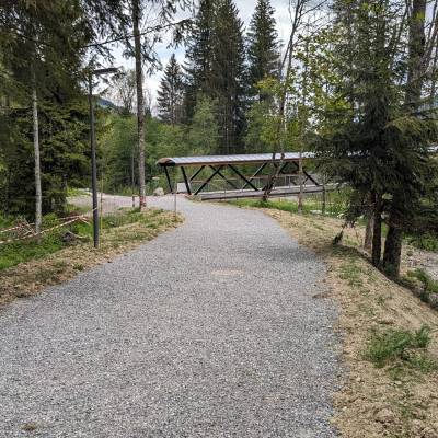 Jonction reliant le parc de loisirs des Belles au plan d'eau - Marie-Anaïs Lien