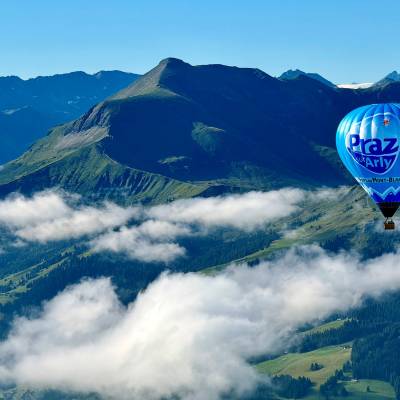 Alpes Montgolfière : nouveau ballon estampillé Praz-sur-Arly - Alpes Montgolfière