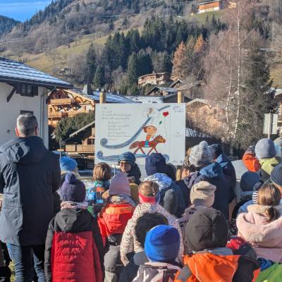 Vernissage de l'exposition "4 éléments" en présence des élèves le 12/12/2025 - Marie-Anaïs Lien
