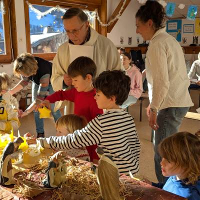 Célébration de Noël à l'école maternelle le 13/12/2025 - Marie-Anaïs Lien