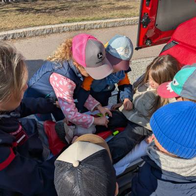 Intervention des pompiers à l'école maternelle Saint-Joseph de Praz-sur-Arly le 24/03/2026 - Marie-Anaïs Lien