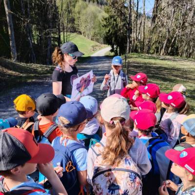Journée "Exploration montagnarde" de la CCPMB et du CNM avec les CE1, CM1 et CM2 de l'école des Éterlous le 23/04/2026 - Françoise Perrin