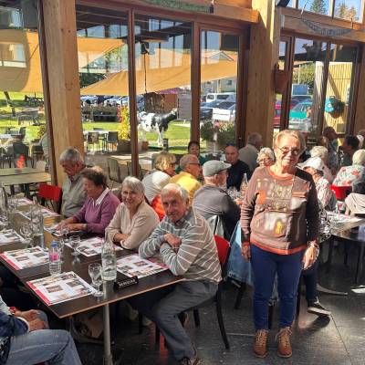 Voyage des anciens en Suisse le 15/10/2026 - Restaurant de La Maison du Gruyère