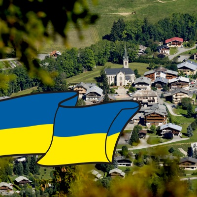 Accueil de réfugiés ukrainiens à Praz