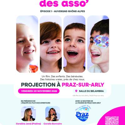 Projection du 1er épisode de la série À la rencontre des asso' du 20/11/2026 - Avec Eux