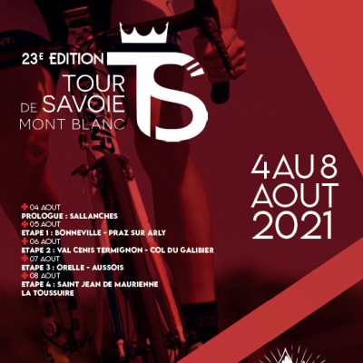 Affiche du Tour de Savoie Mont-Blanc 2021