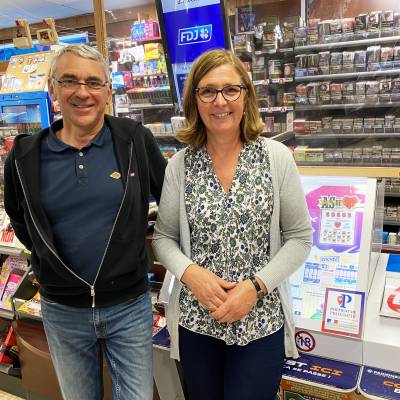 Hervé et Hélène Van Craeynest, gérants de Arly Presse