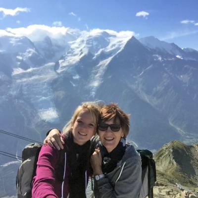 Armelle Geny et sa fille