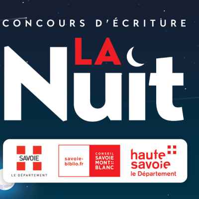 Concours d'écriture destiné aux collégiens organisé par la Direction de la lecture publique des dptmts de la Savoie et de la Haute-Savoie en 2024, sur le thème de la Nuit, avec Short Edition