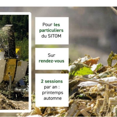 Campagne de broyage des branches du Sitom des Vallées du Mont-Blanc du 19 février au 26 avril 2024