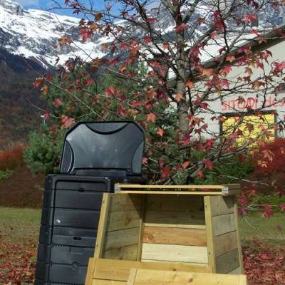 Composteur en bois ou en plastique ?