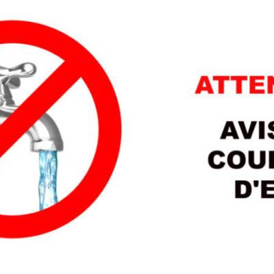 Coupure d'eau