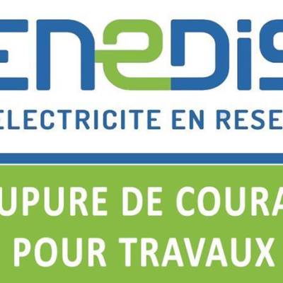 Coupure de courant pour travaux - Enedis