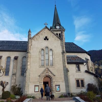 L'église de Praz-sur-Arly.