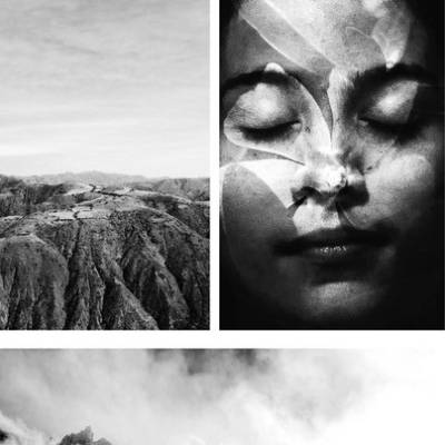 Flyer rogné des expositions photographiques de Margaux Meurisse « Les îlots veilleurs » et « Les Éterlous dans les pas de leurs anciens »  en mairie du ​06 au 13/02/2026 - Compagne de Margaux Meurisse