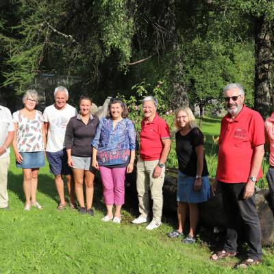 Groupe de travail du livre À la découverte des fermes et alpages de Praz-sur-Arly - Pratz âtre kou é vorandrè