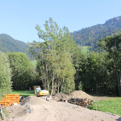 Nouvelle voie à Meuret