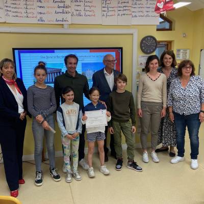Diplôme de l’éducation citoyenne remis aux élèves des écoles primaire de Cordon et élémentaire de Praz-sur-Arly le 2 juillet 2024
