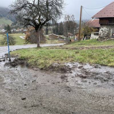 Lisier dans le hameau des Varins