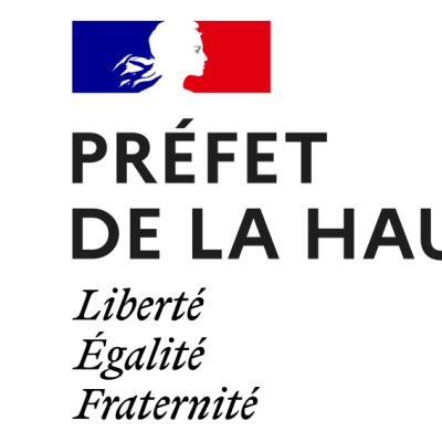 Logo du Préfet de la Haute-Savoie - format paysage