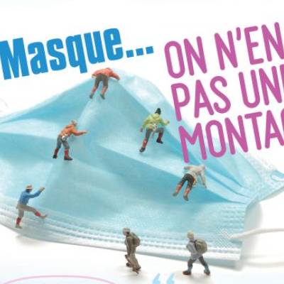 Covid-19 : le masque, on n'en fait pas une montagne