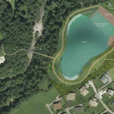 Projet du plan d'eau