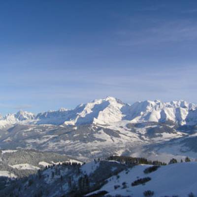 Massif du Mont-Blanc le 22 décembre 2004