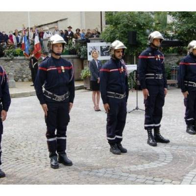 Remise de galons chez les pompiers