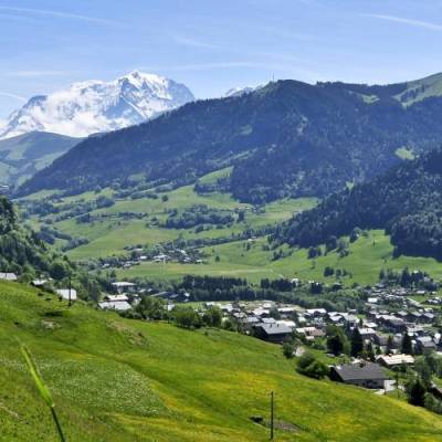 Praz-sur-Arly au printemps