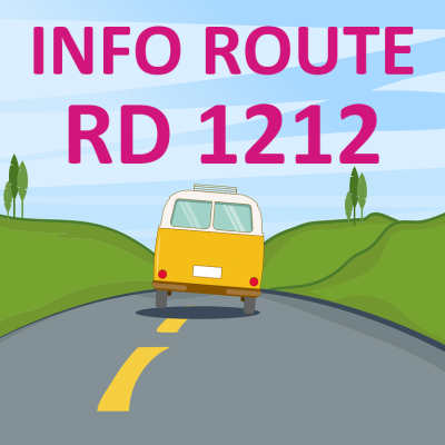 Info route RD 1212 - Digital Designer/Pixabay + Marie-Anaïs Lien
