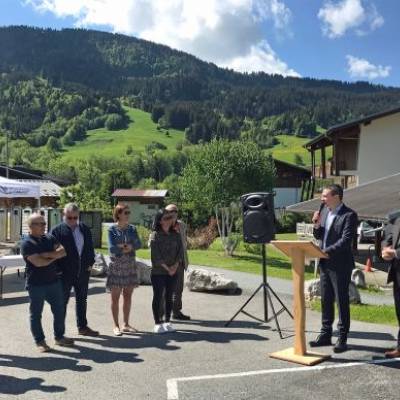Levée du voile sur le programme de rénovation de l’éclairage public mené avec la mairie de Praz-sur-Arly