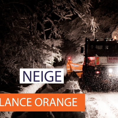Vigilance orange neige