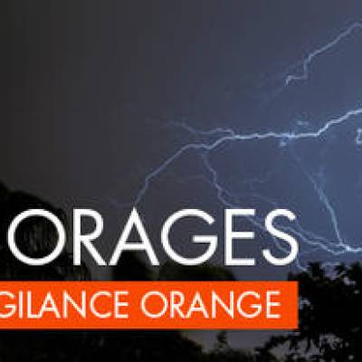 Alerte vigilance orange orages violents