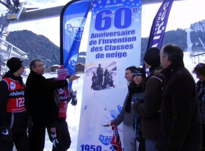 Jeux d'hiver des lycéens le 03/02/2010