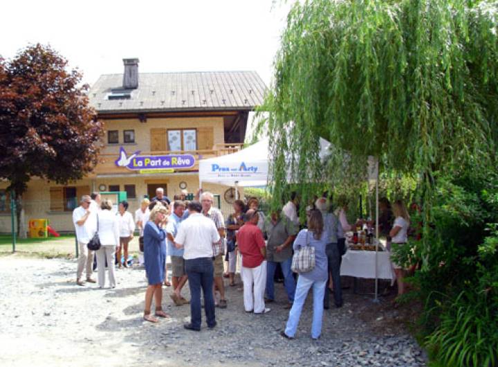 Inauguration du nouveau service Crèche + halte-garderie&quot; le 9 juillet 2010 - Mairie de Praz-sur-Arly