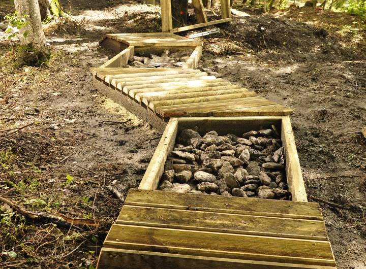 Aménagement du Ludik Park en juillet 2010 - Gaël Joncour