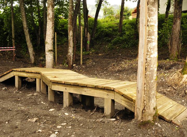 Aménagement du Ludik Park en juillet 2010 - Gaël Joncour