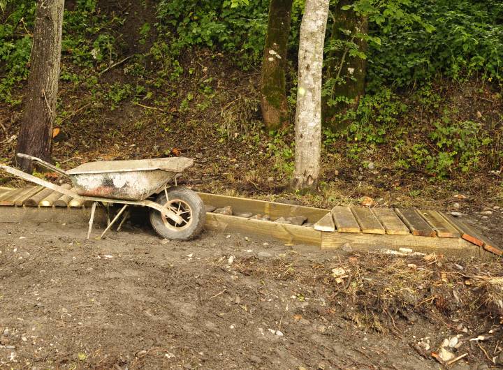 Aménagement du Ludik Park en juillet 2010 - Gaël Joncour