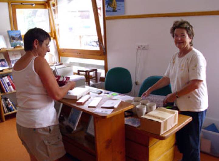 Nouveau local de l'association Biblio praline