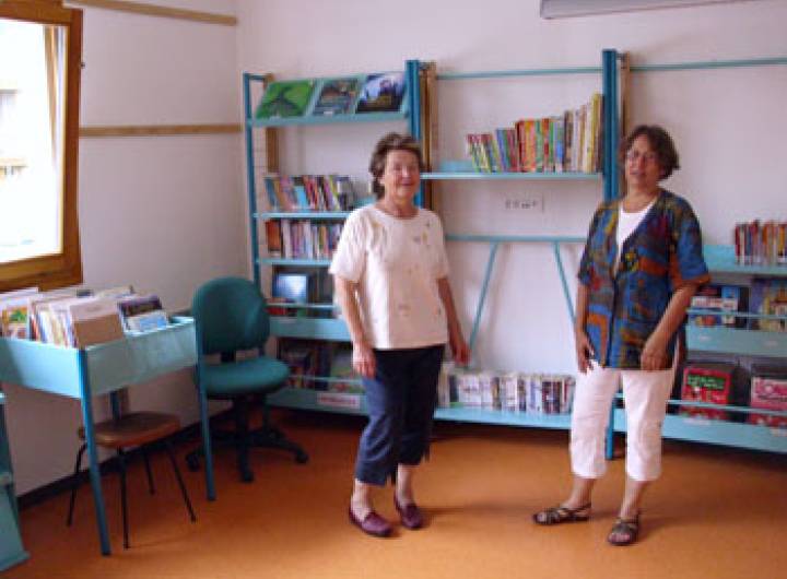 local de l'association Biblio praline