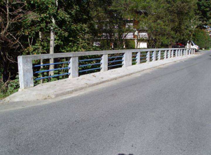 Pont de l'Île après les travaux d'octobre 2011