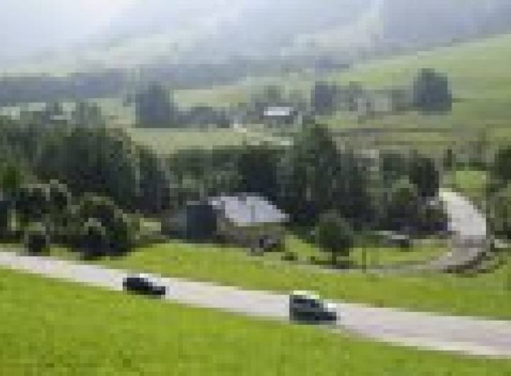 Aménagement de la route de la Rosière en cours en septembre 2012 - Gaël Joncour/detailphoto.com