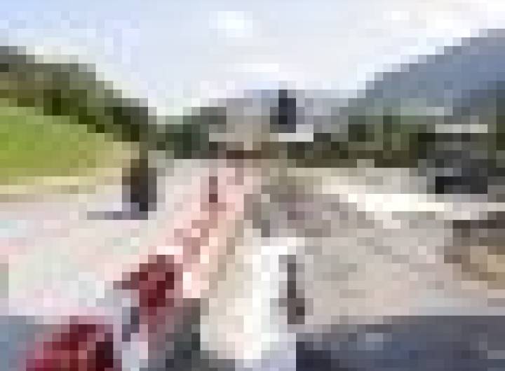 Aménagement de la route de la Rosière en cours en septembre 2012 - Gaël Joncour/detailphoto.com