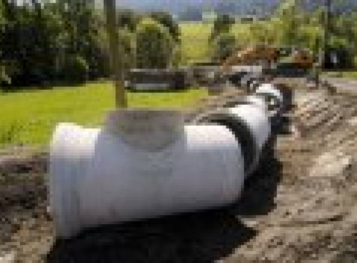 Aménagement de la route de la Rosière en cours en septembre 2012 - Gaël Joncour/detailphoto.com