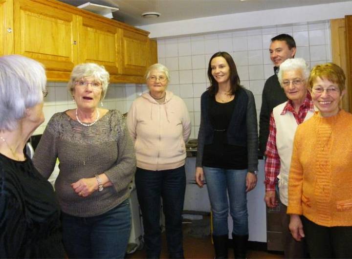 Galette des anciens à la Maison de la montagne le 20 janvier 2013 - Sylvie Bessy