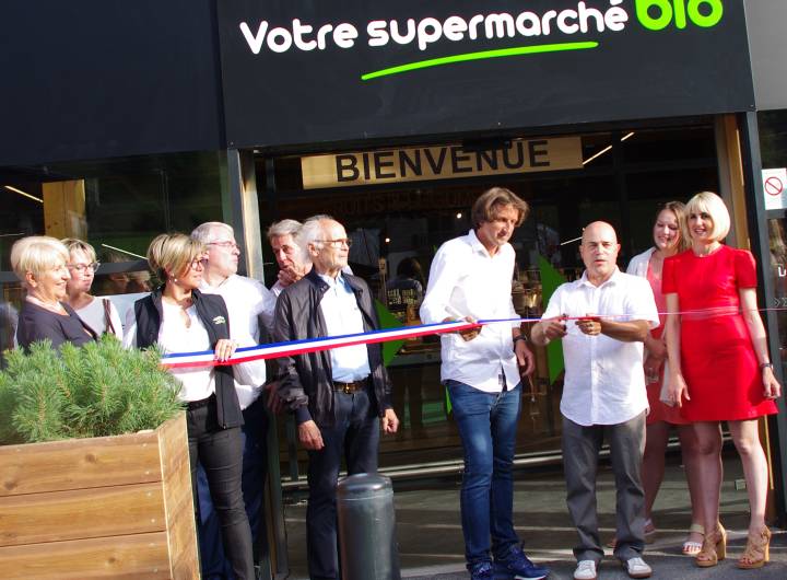 Magasin &quot;Les comptoirs de la bio&quot; ouvert à Praz sur Arly début juillet 2018
