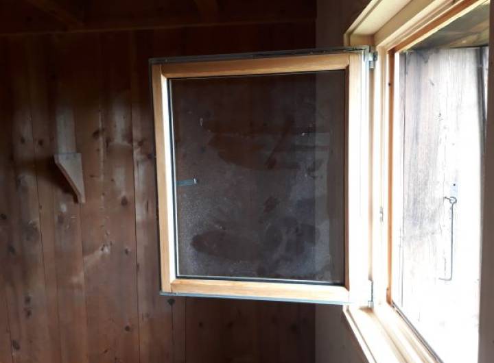 Nouvelles boiseries extérieures en pin sylvestre ou équivalent